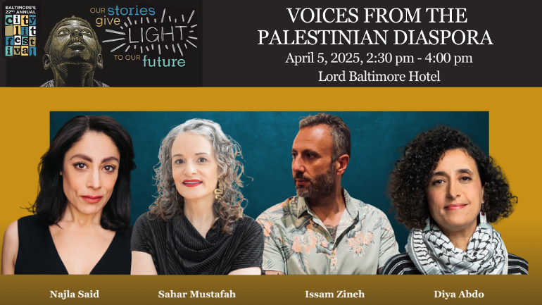 CityLit Festival presents Voices From the Palestinian Diaspora