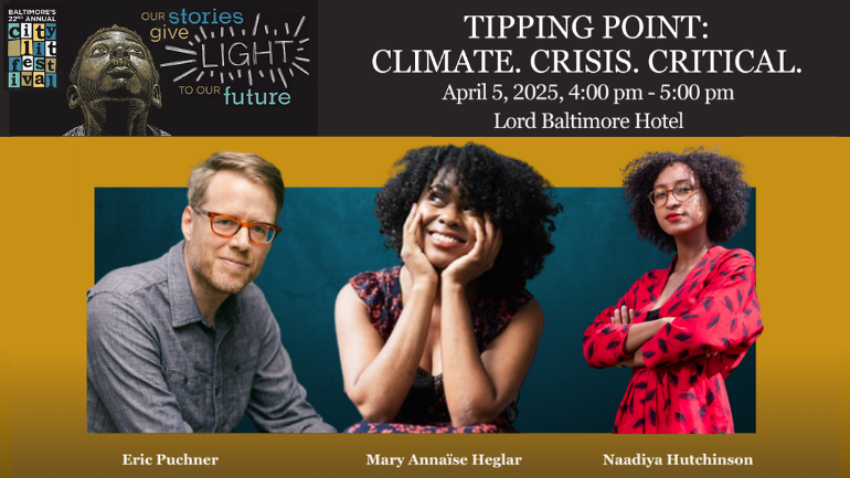 CityLit Festival presents Tipping Point: Climate. Crisis. Critical.