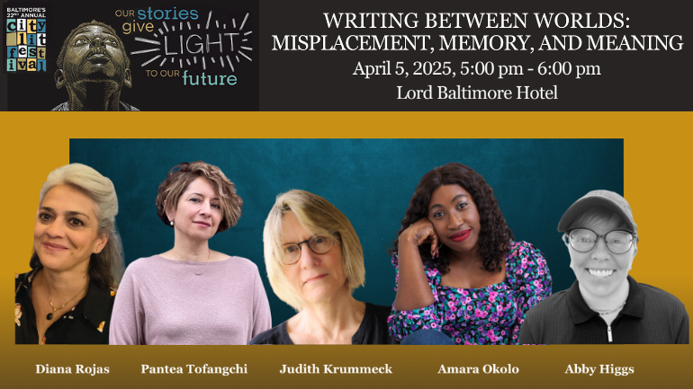 CityLit Festival presents Writing Between Worlds: Misplacement,  Memory, and Meaning